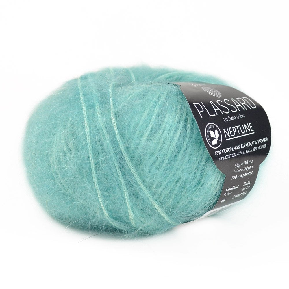 Neptune – Mélange Coton, Alpaga et Mohair pour Créations Douces et Chaleureuses