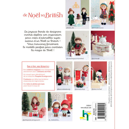 Poupées &amp; amigurumis de Noël so british