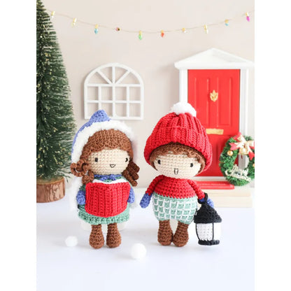 Poupées &amp; amigurumis de Noël so british