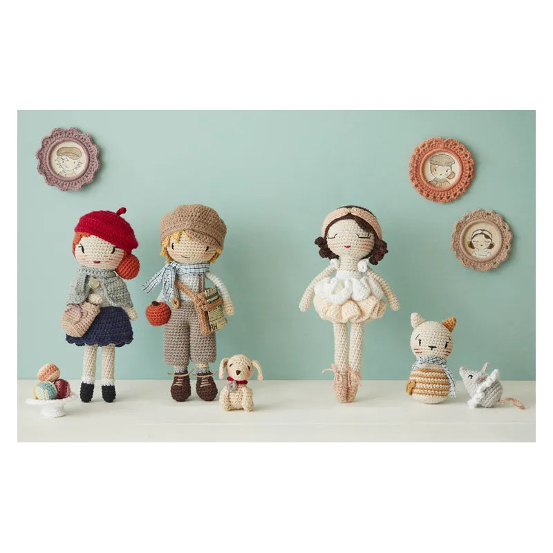 Poupées rétro au crochet - Laetitia Bleas