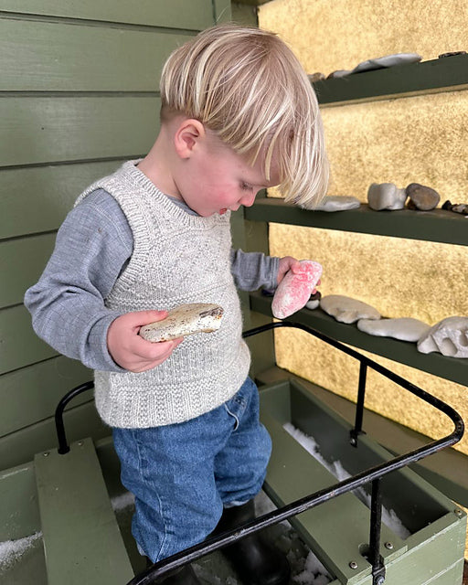 Kit de tricot Storm Slipover Junior - PetiteKnit