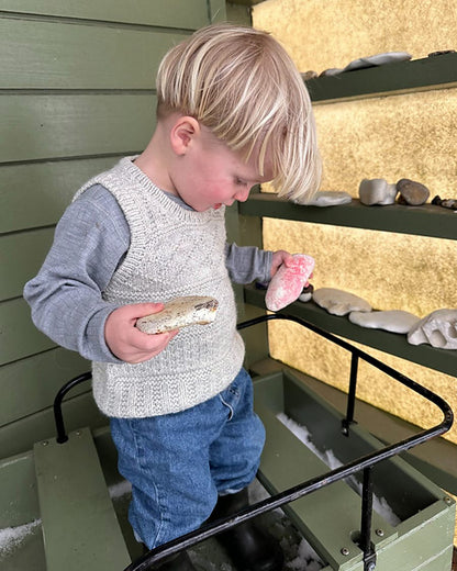 Kit de tricot Storm Slipover Junior - PetiteKnit