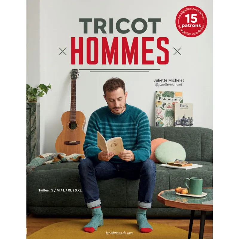 Tricot Hommes – Livre créatif