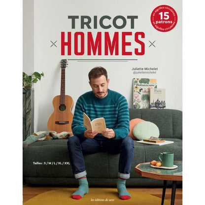 Tricot Hommes – Livre créatif