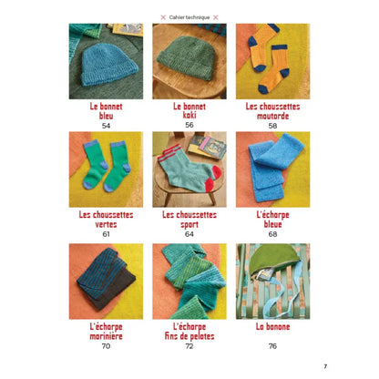 Tricot Hommes – Livre créatif