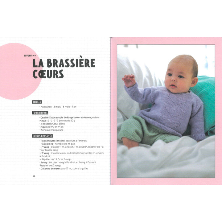 Tricoter des cadeaux de naissance – Petit Cahier Tricot