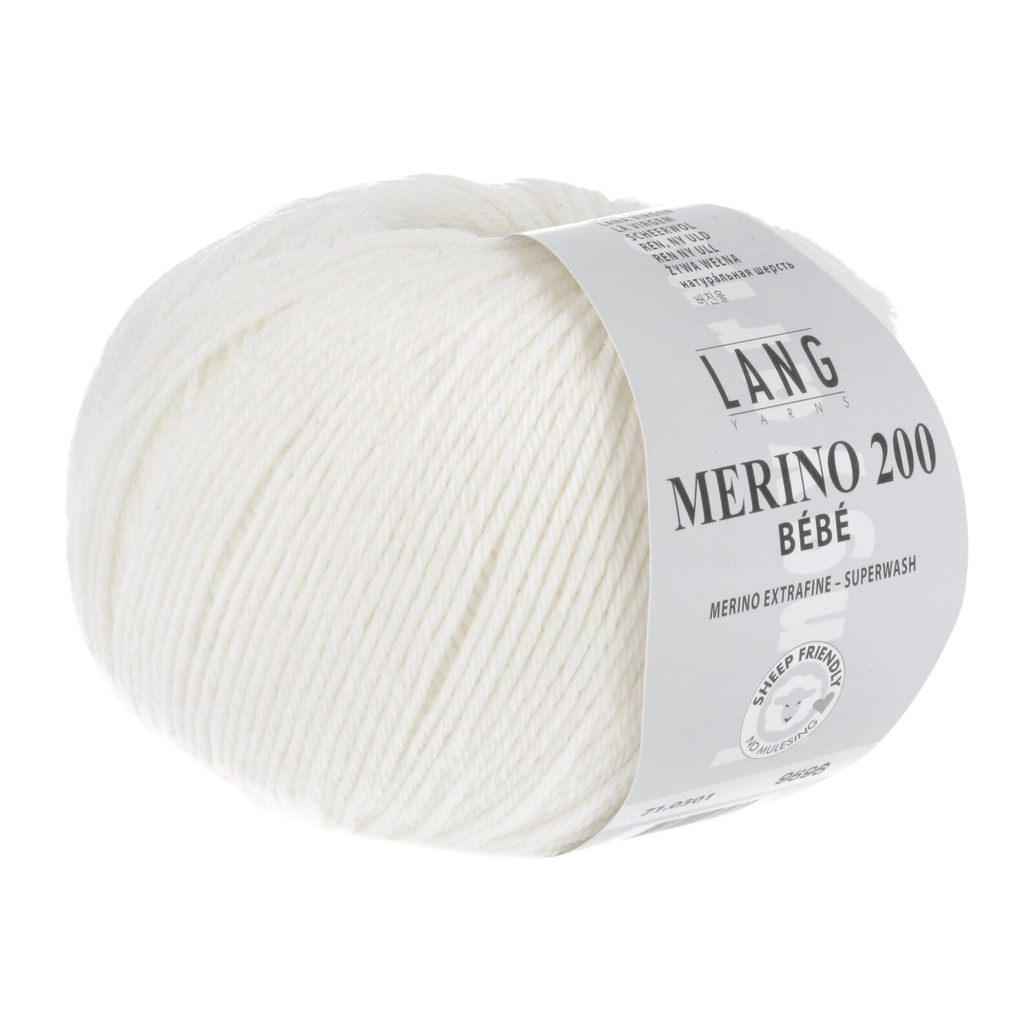 Merino 200 Bébé Lang Yarns –   100% Laine mérinos superwash