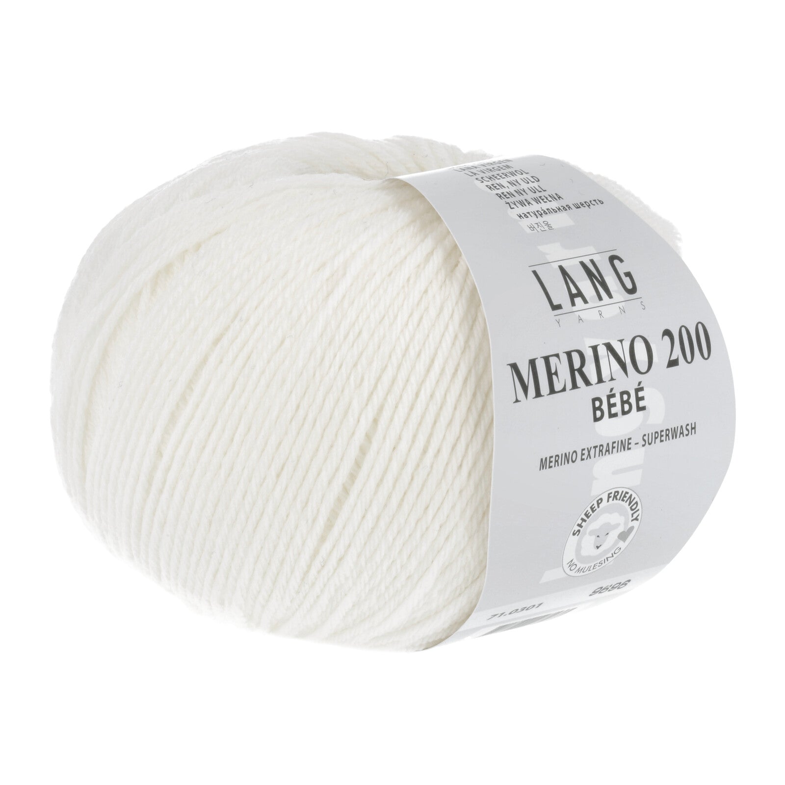 Merino 200 Bébé Lang Yarns –   100% Laine mérinos superwash