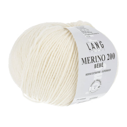 Merino 200 Bébé Lang Yarns –   100% Laine mérinos superwash