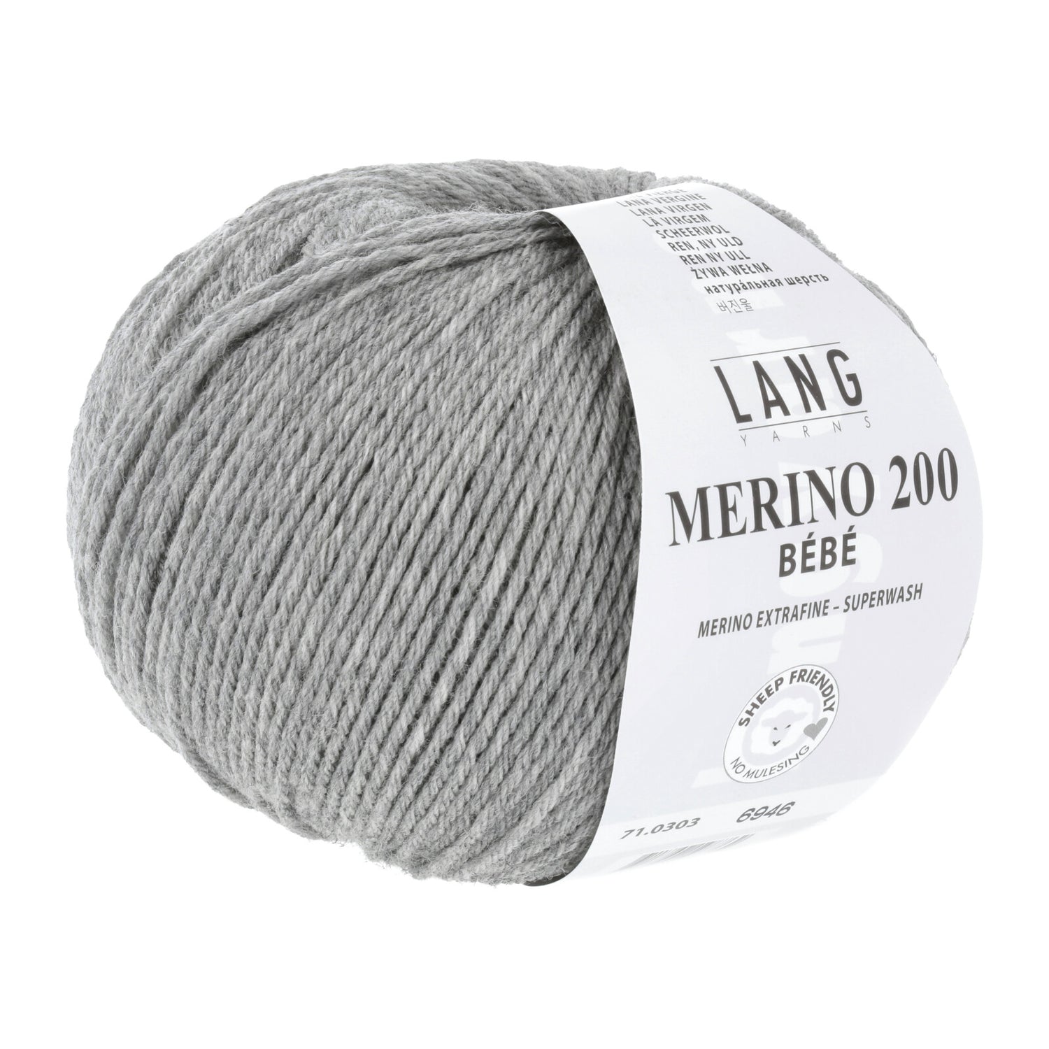 Merino 200 Bébé Lang Yarns –   100% Laine mérinos superwash