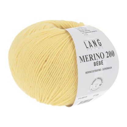 Merino 200 Bébé Lang Yarns –   100% Laine mérinos superwash