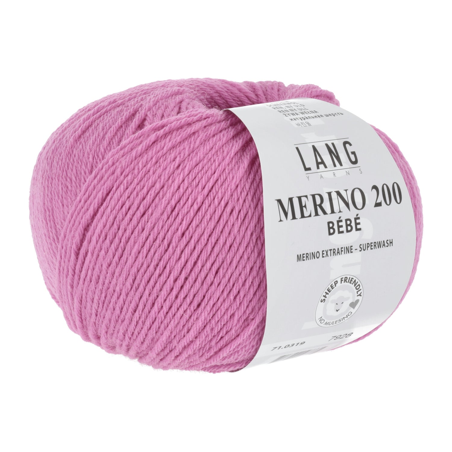 Merino 200 Bébé Lang Yarns –   100% Laine mérinos superwash