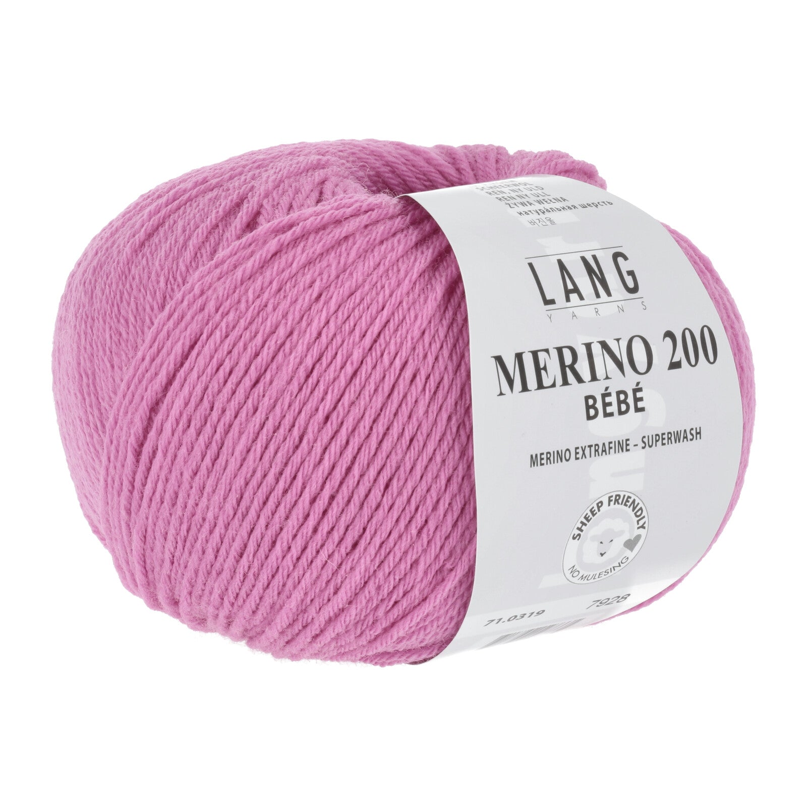 Merino 200 Bébé Lang Yarns –   100% Laine mérinos superwash
