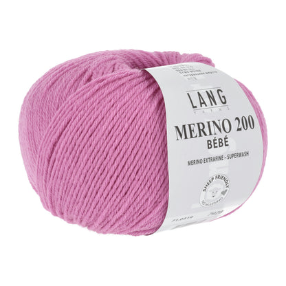 Merino 200 Bébé Lang Yarns –   100% Laine mérinos superwash