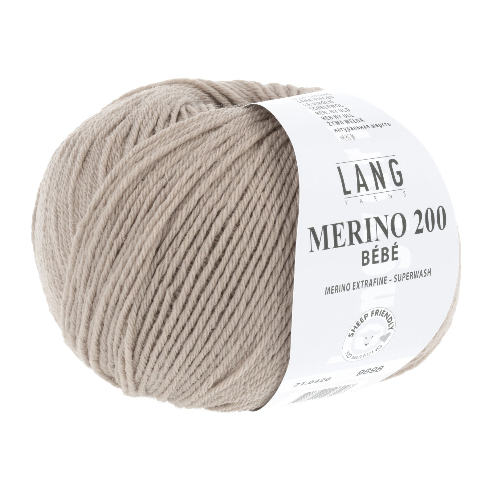 Merino 200 Bébé Lang Yarns –   100% Laine mérinos superwash