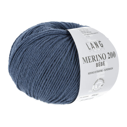 Merino 200 Bébé Lang Yarns –   100% Laine mérinos superwash