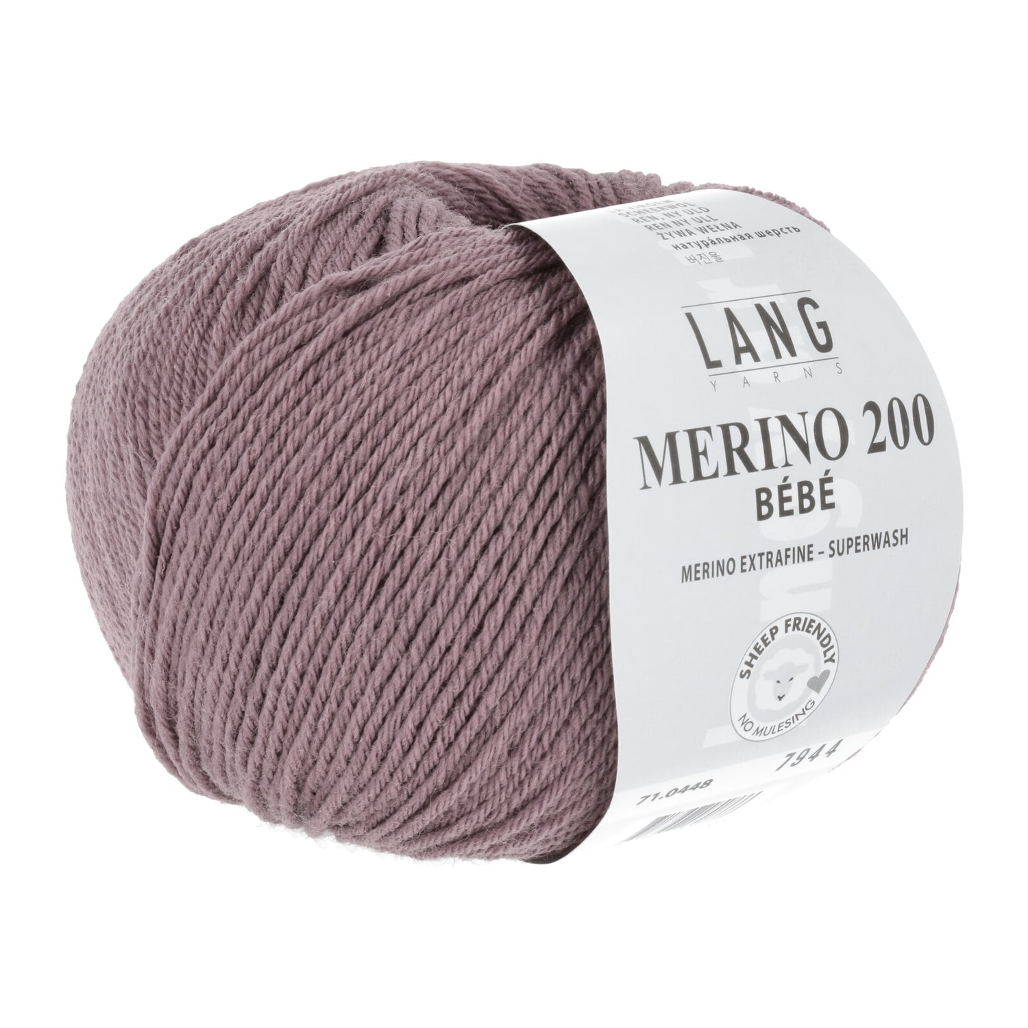 Merino 200 Bébé Lang Yarns –   100% Laine mérinos superwash