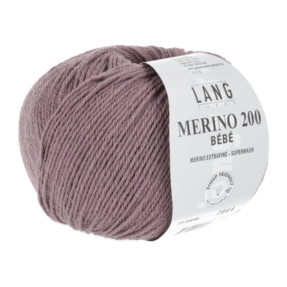 Merino 200 Bébé Lang Yarns –   100% Laine mérinos superwash