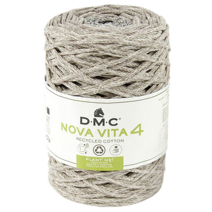 Nova Vita 4 DMC – Fil coton recyclé chiné 200 m pour décoration et accessoires
