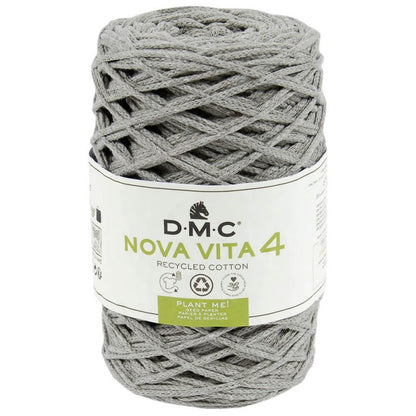 Nova Vita 4 DMC – Fil coton recyclé uni pour décoration et accessoires
