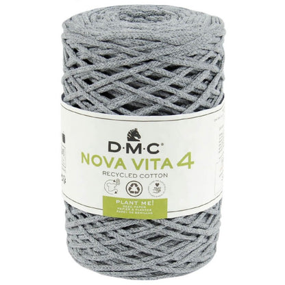 Nova Vita 4 DMC – Fil coton recyclé uni pour décoration et accessoires
