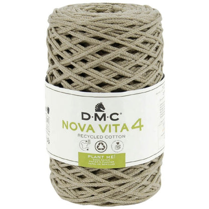 Nova Vita 4 DMC – Fil coton recyclé uni pour décoration et accessoires