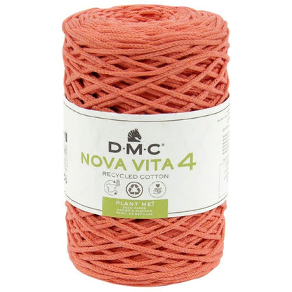 Nova Vita 4 DMC – Fil coton recyclé uni pour décoration et accessoires