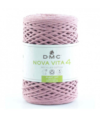 Nova Vita 4 DMC – Fil coton recyclé uni pour décoration et accessoires
