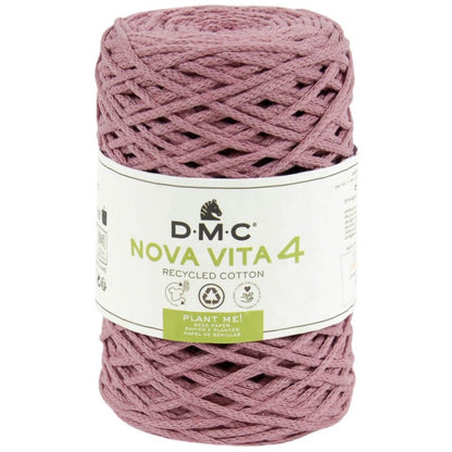 Nova Vita 4 DMC – Fil coton recyclé uni pour décoration et accessoires