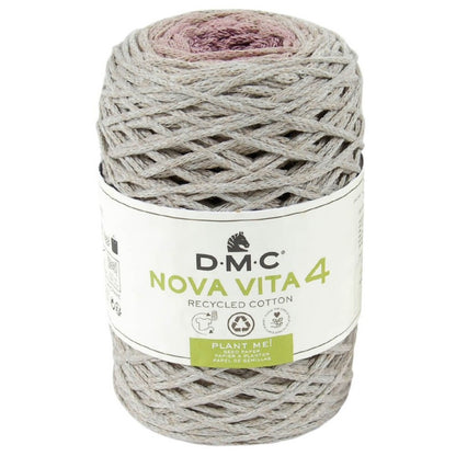 Nova Vita 4 DMC – Fil coton recyclé chiné 200 m pour décoration et accessoires